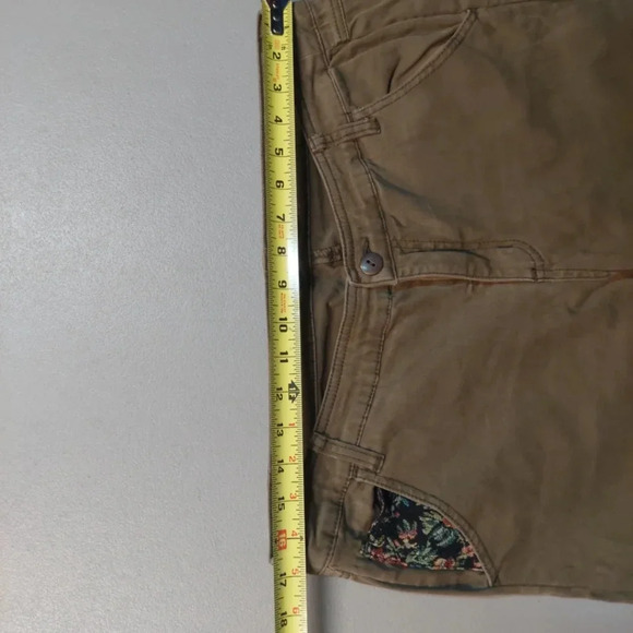 Free People olive green and Black Cropped Pants - Picture 5 of 9